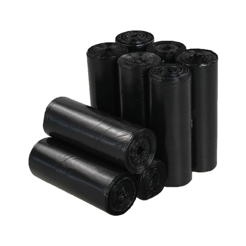 Saedy 12 Gallon Trash Bags Trash Can Liners Black 225 Bags